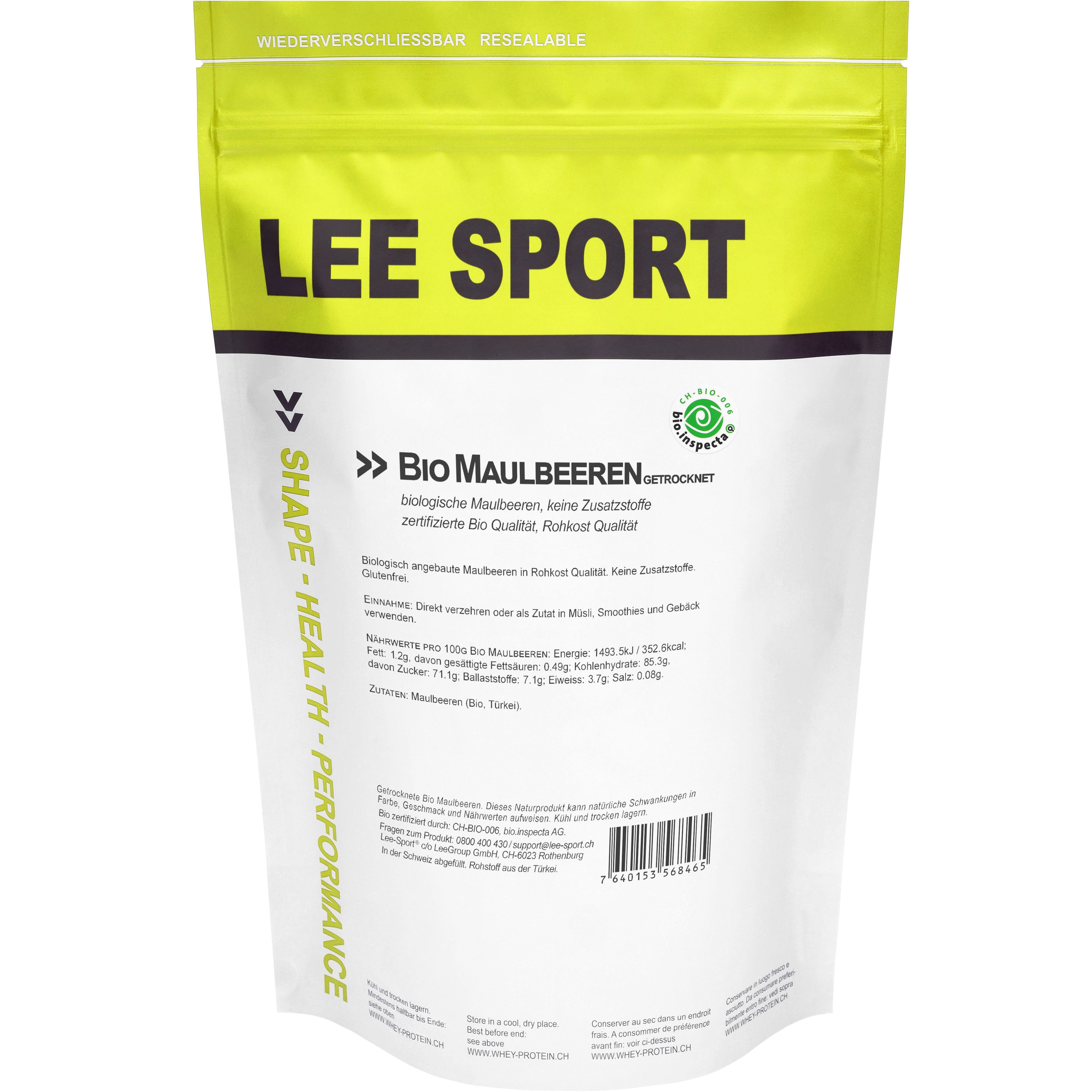 Bio Maulbeeren, 1000g