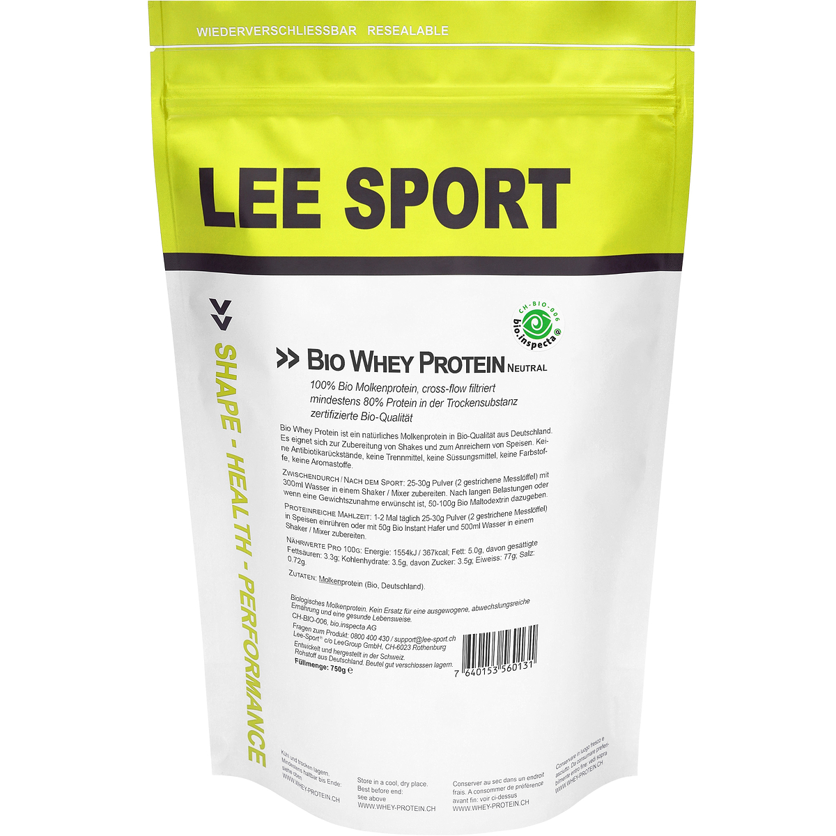 Bio Whey Protein Neutral