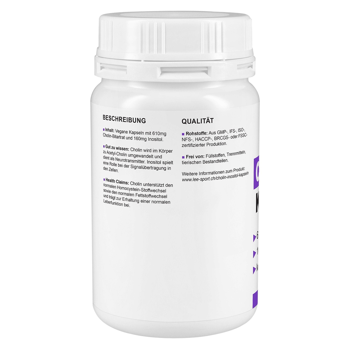 Cholin Inositol Kapseln, Beschreibung