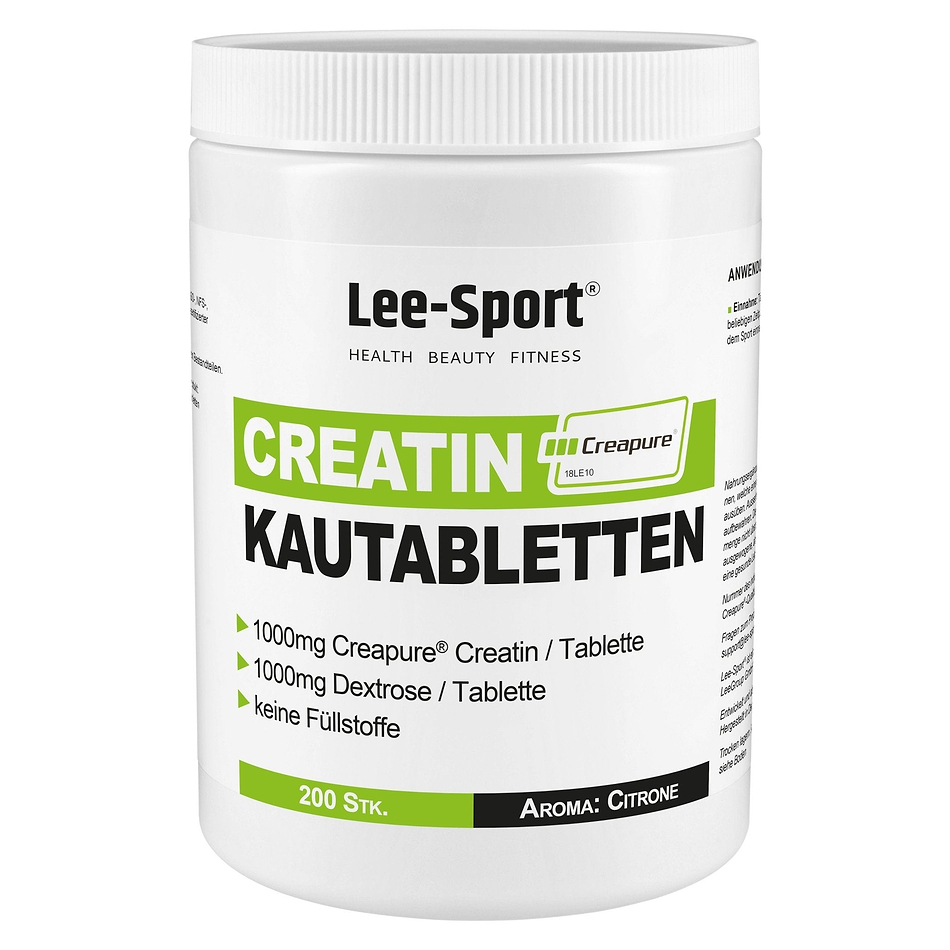 Creatin Kautabletten, 100% Creapure® Creatin