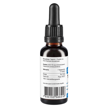 D3 Forte Tropfen, Nutrition Facts