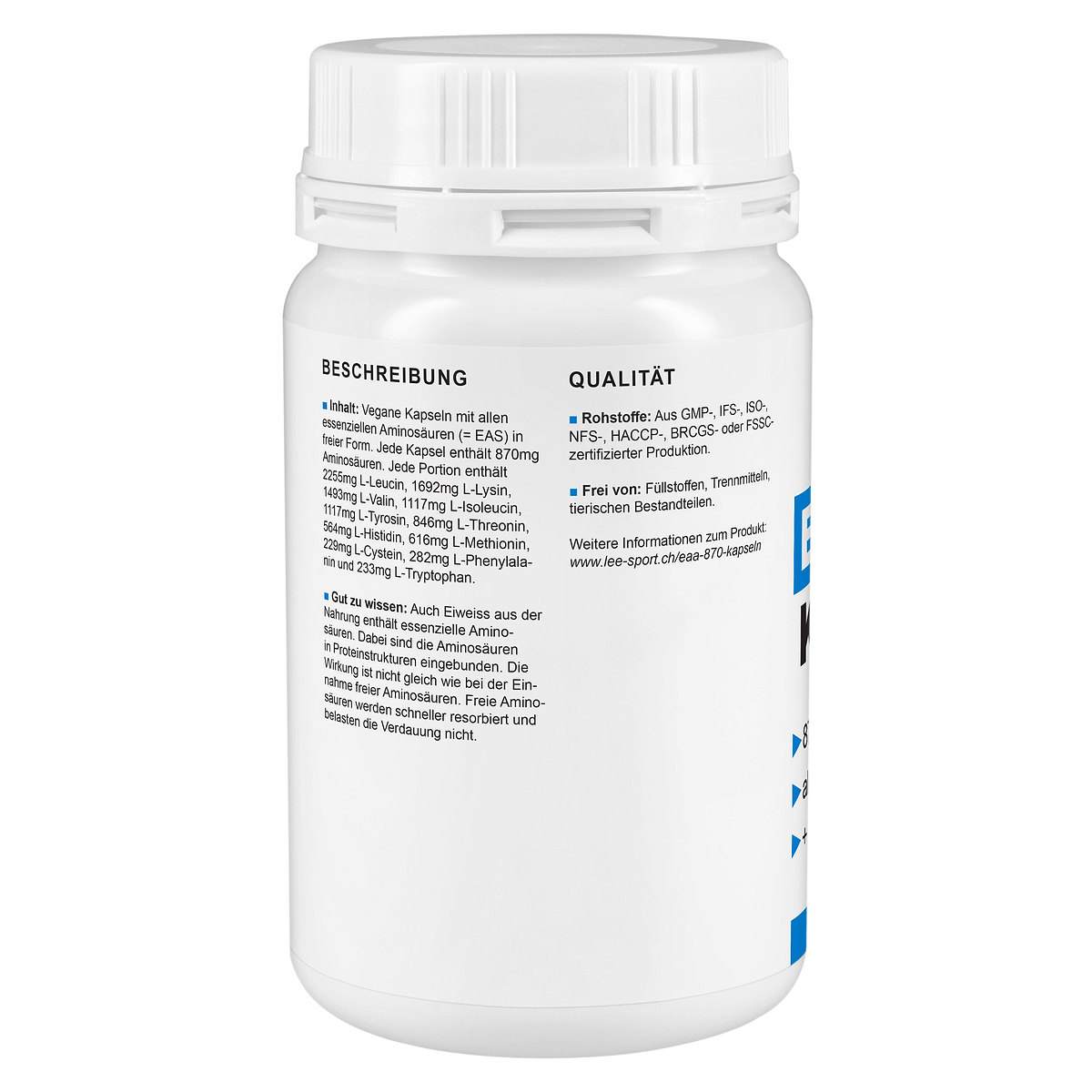 EAA 870 Kapseln, Beschreibung