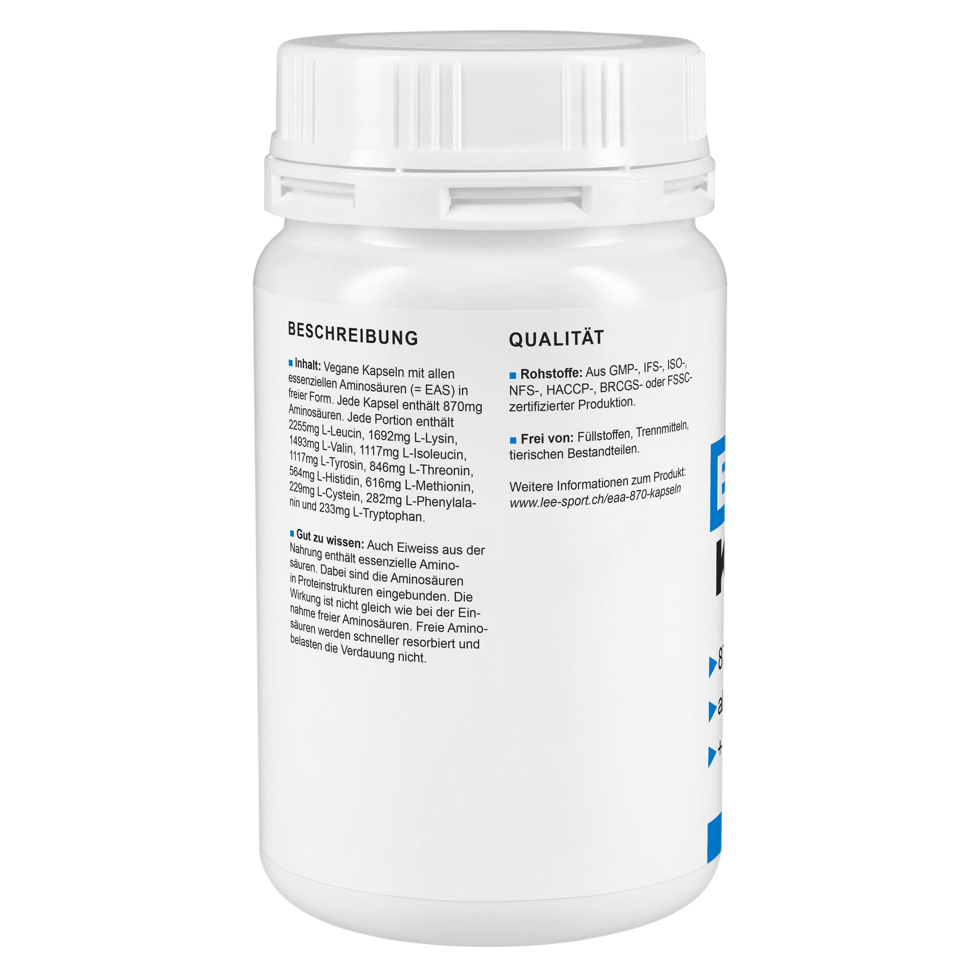 EAA 870 Kapseln, Beschreibung