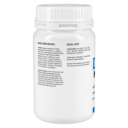 EAA 870 Kapseln, Beschreibung