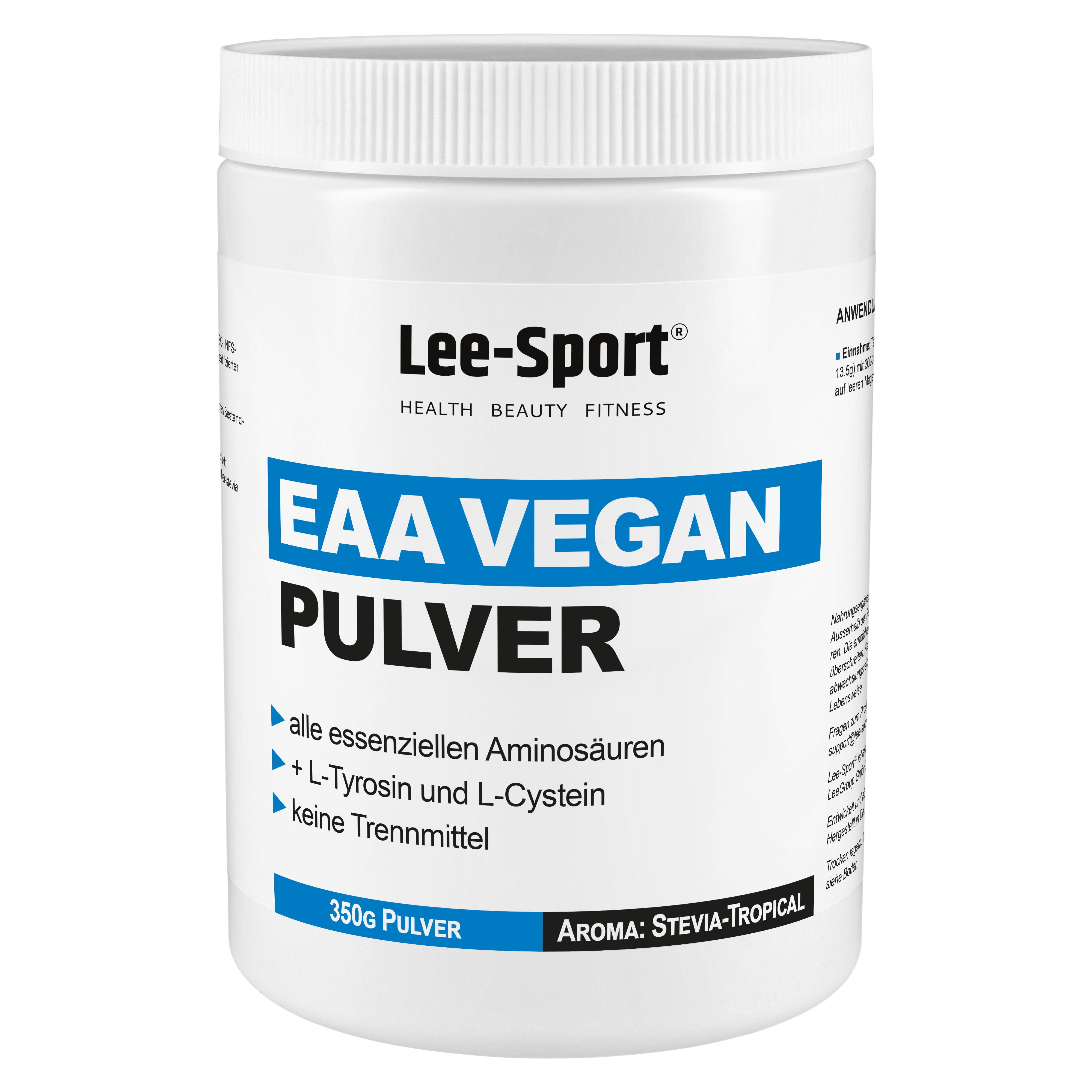 EAA Vegan Pulver Stevia-Tropical