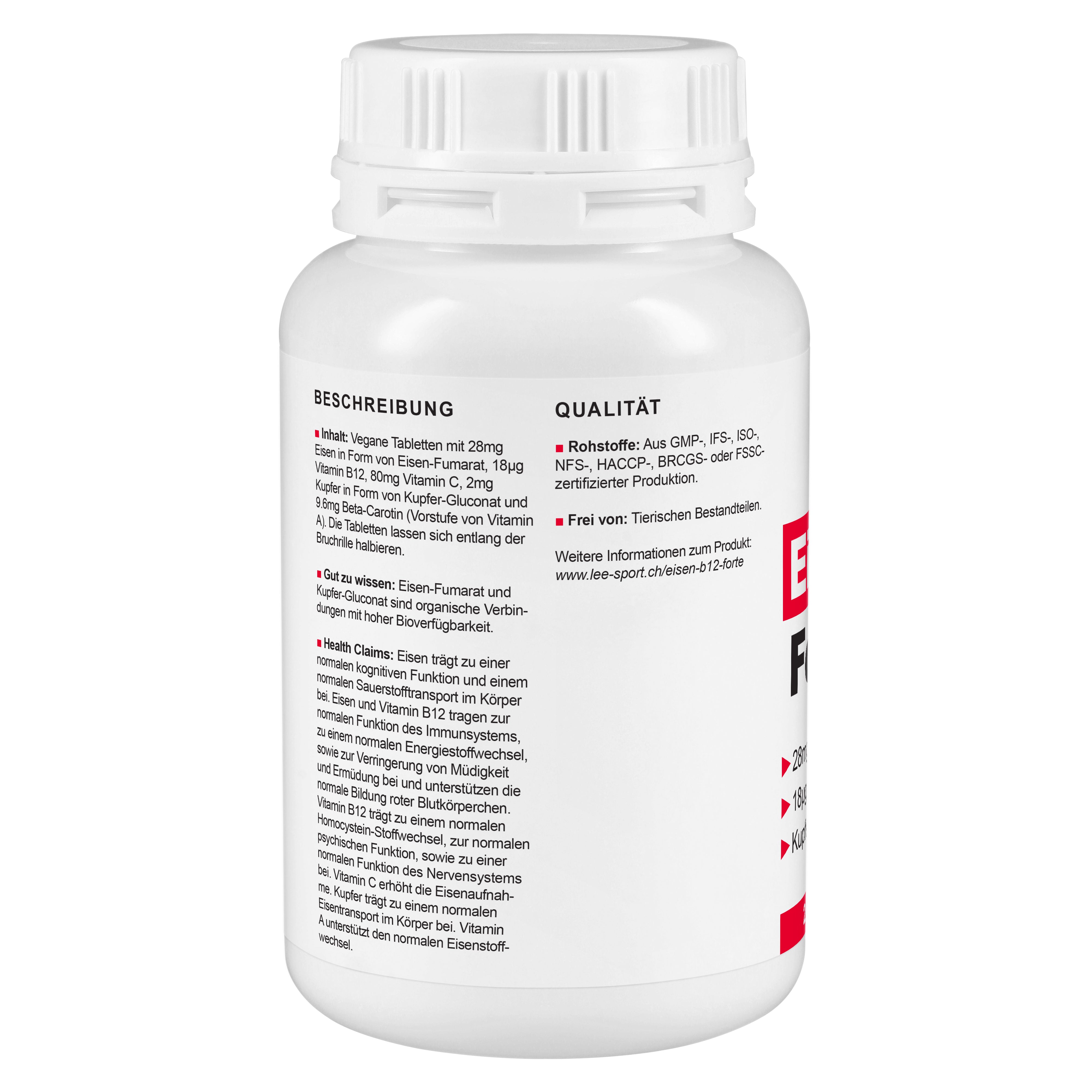 Eisen B12 Forte, Beschreibung