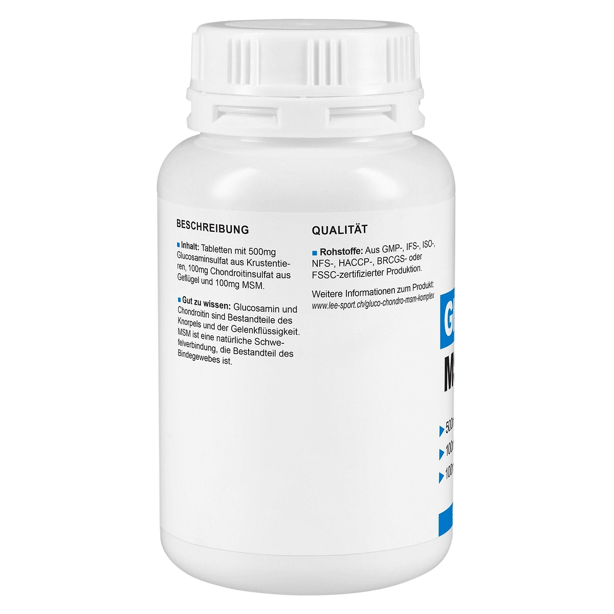 Gluco Chondro MSM Komplex Beschreibung