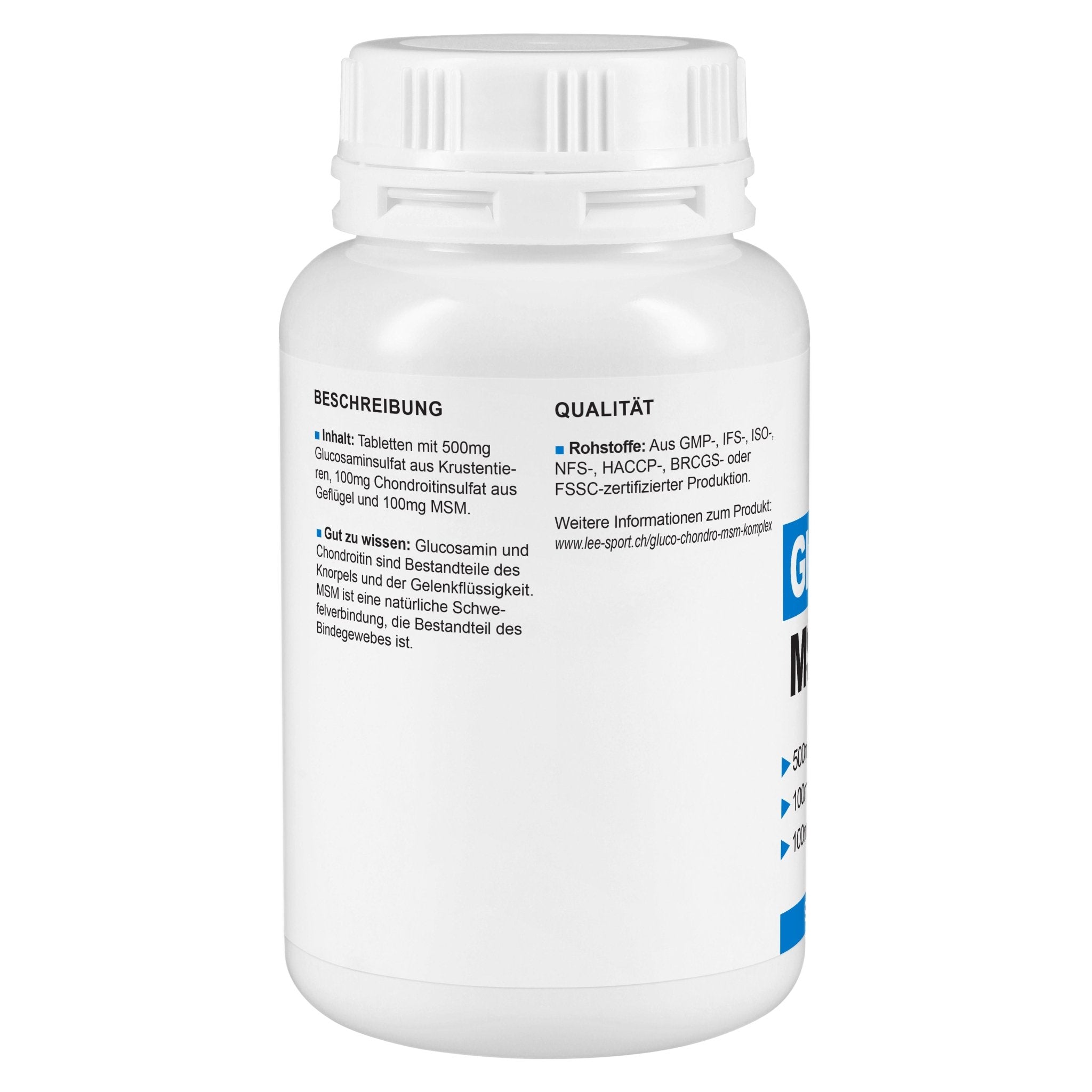 Gluco Chondro MSM Komplex Beschreibung