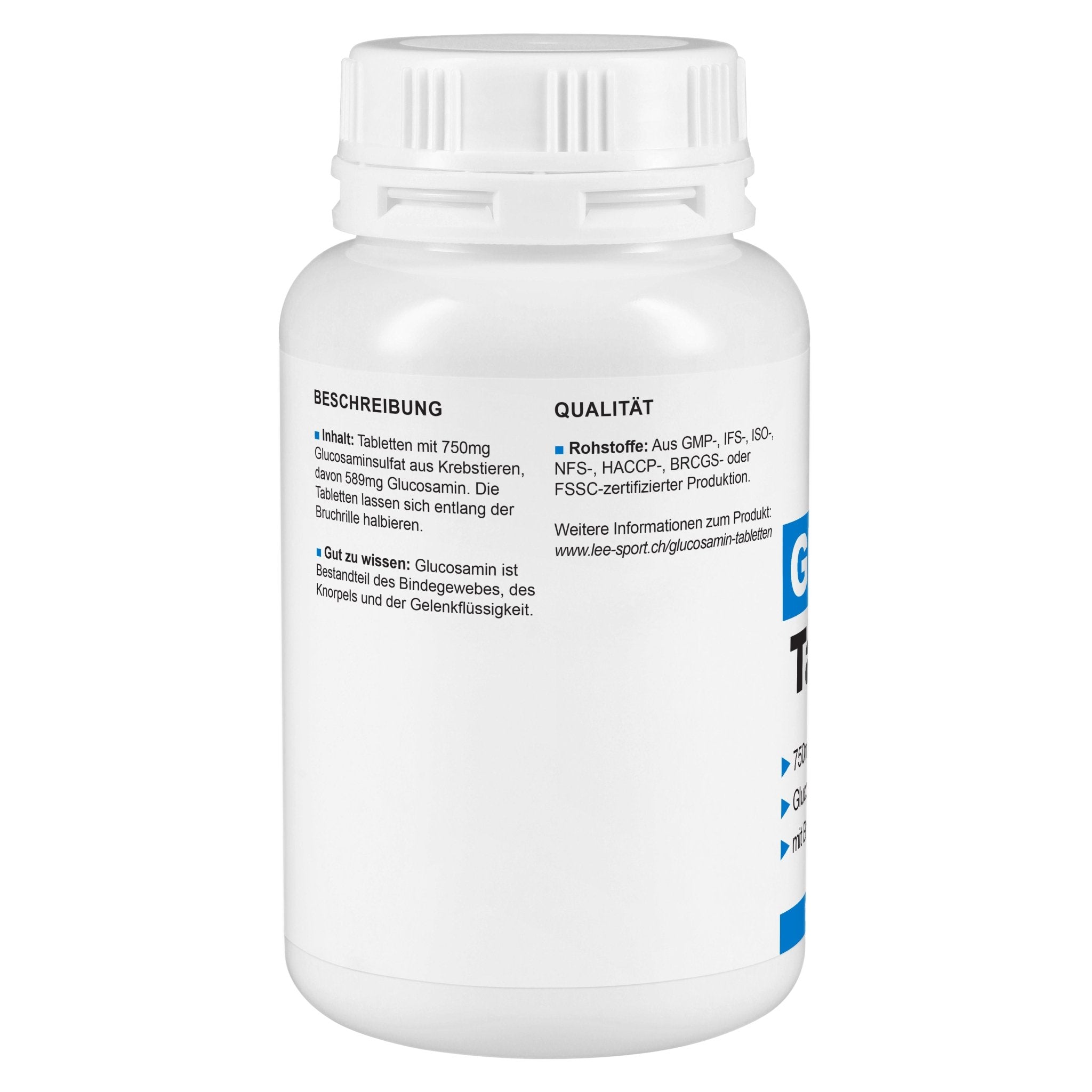 Glucosamin Tabletten, Beschreibung