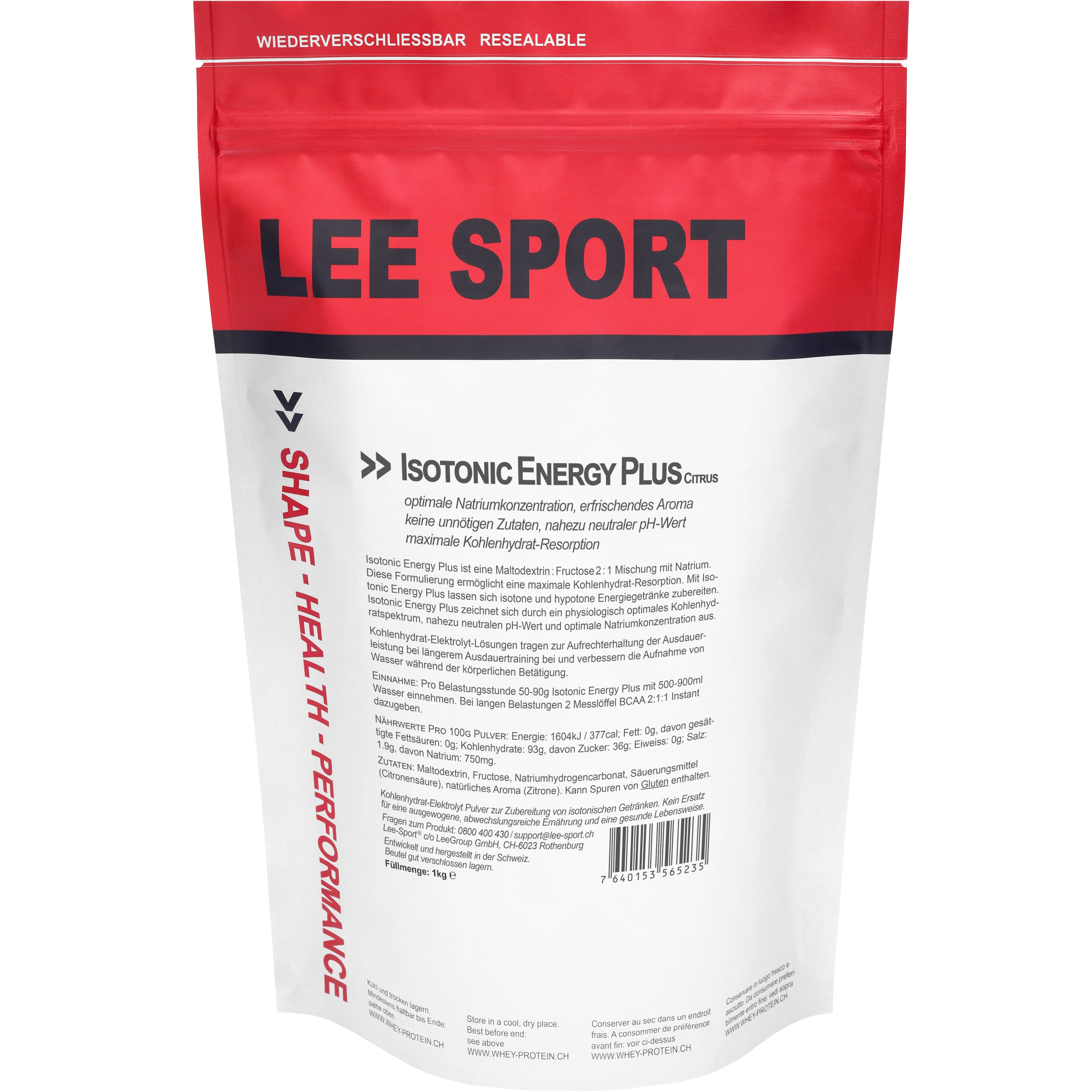 Isotonic Energy Plus Citrus