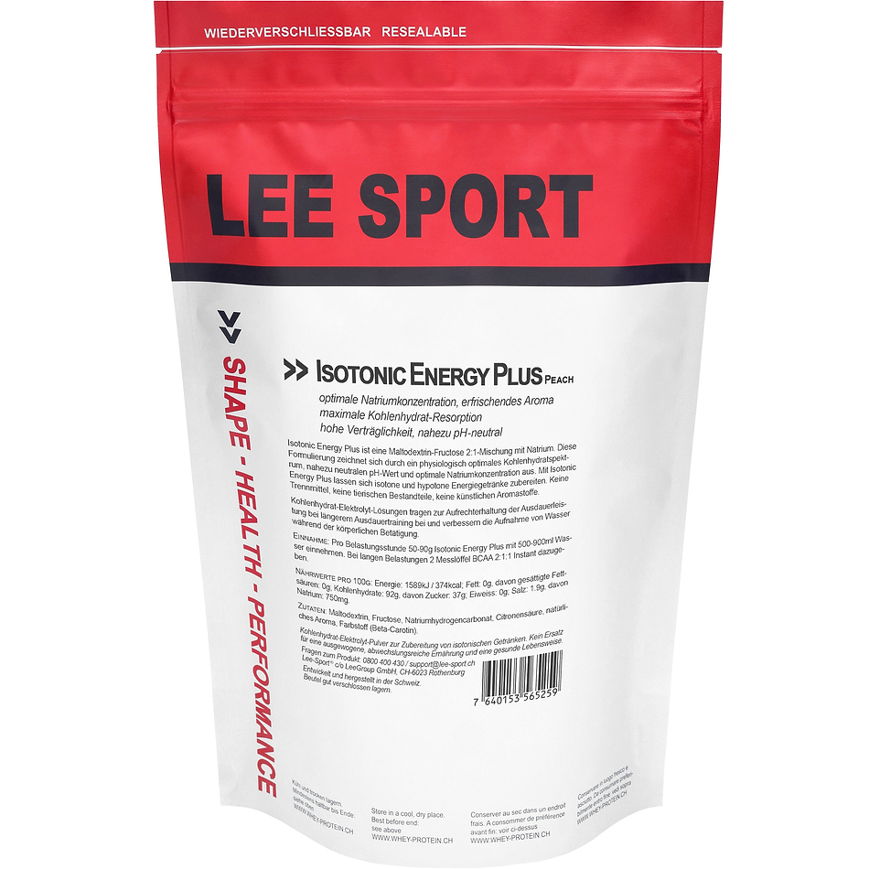 Isotonic Energy Plus Peach