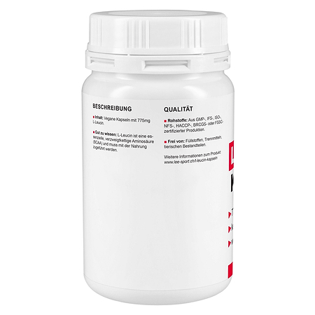 L-Leucin Kapseln, Beschreibung