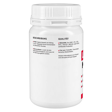 L-Lysin Kapseln, Beschreibung