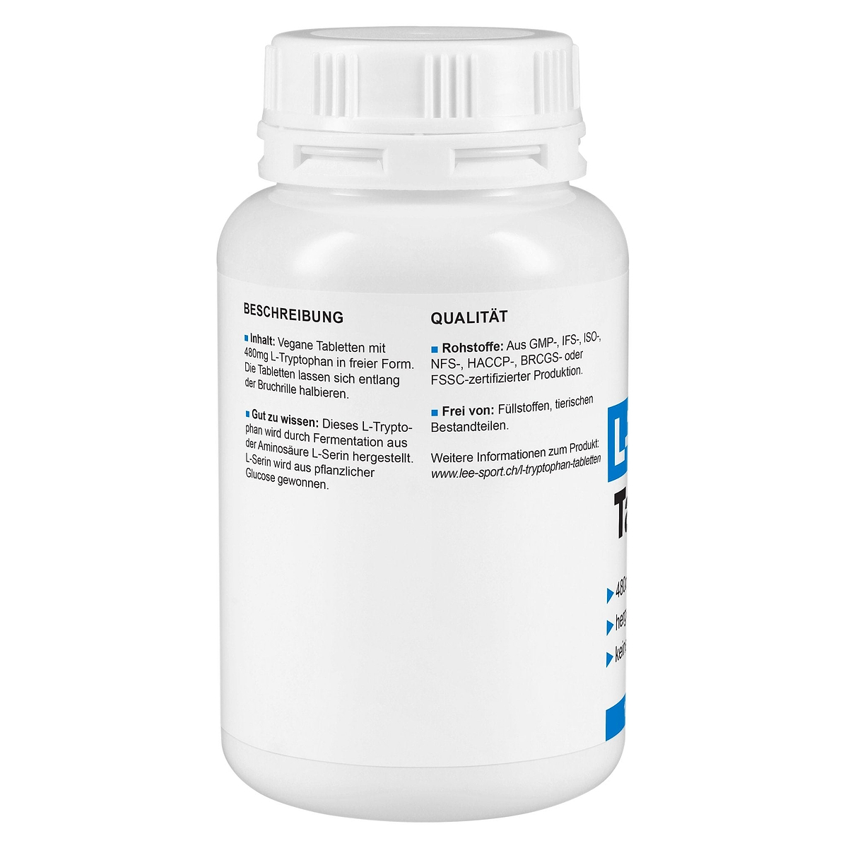 L-Tryptophan Tabletten, Beschreibung