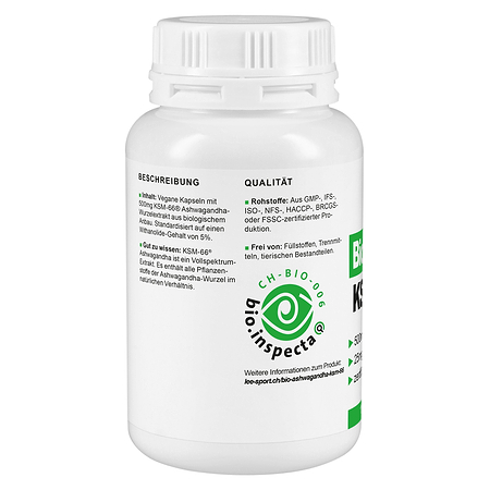 Bio Ashwagandha KSM-66, Beschreibung