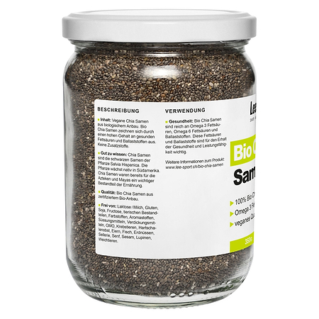Bio Chia Samen, Beschreibung