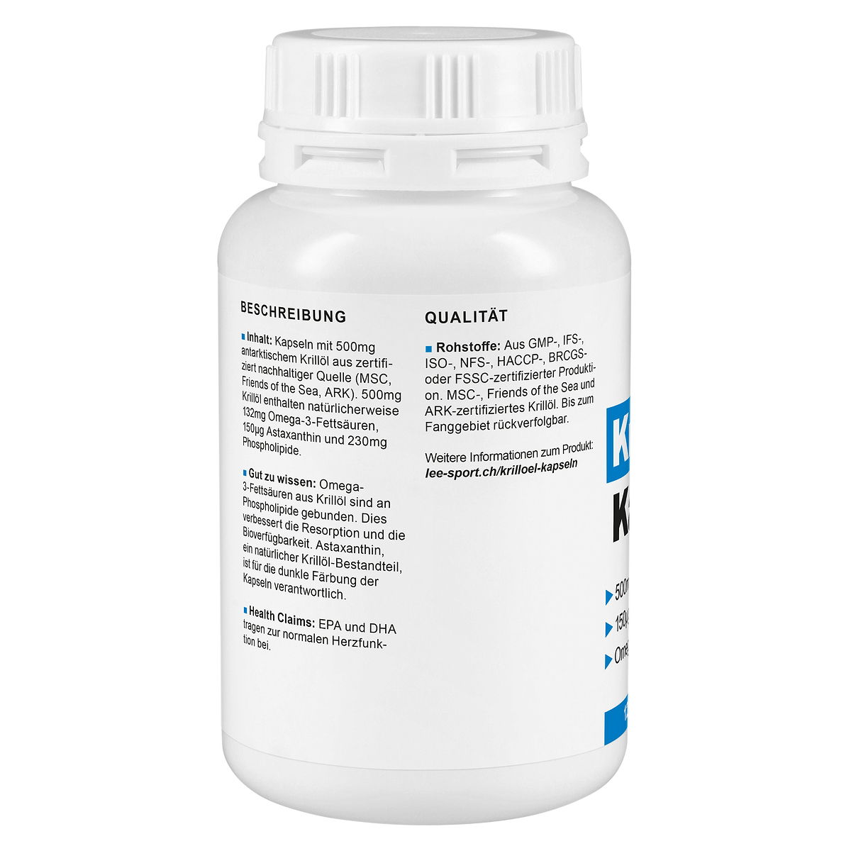 Krillöl Kapseln, Beschreibung