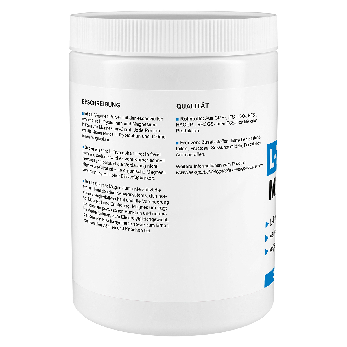 L-Tryptophan Magnesium, Beschreibung