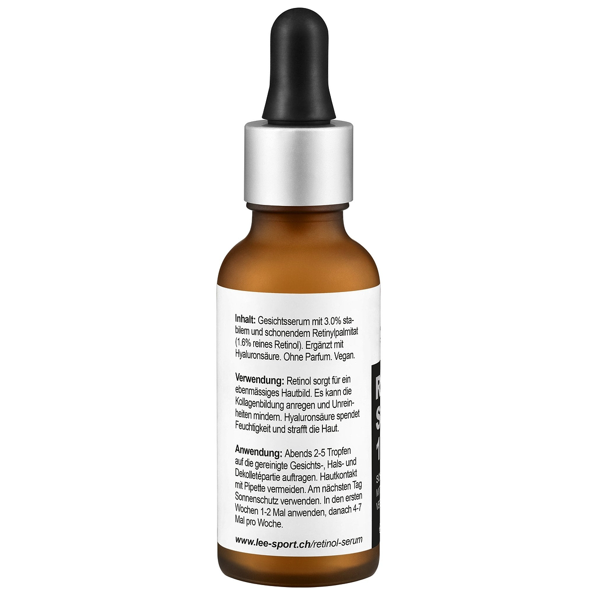 Retinol Serum 1.6%, Beschreibung