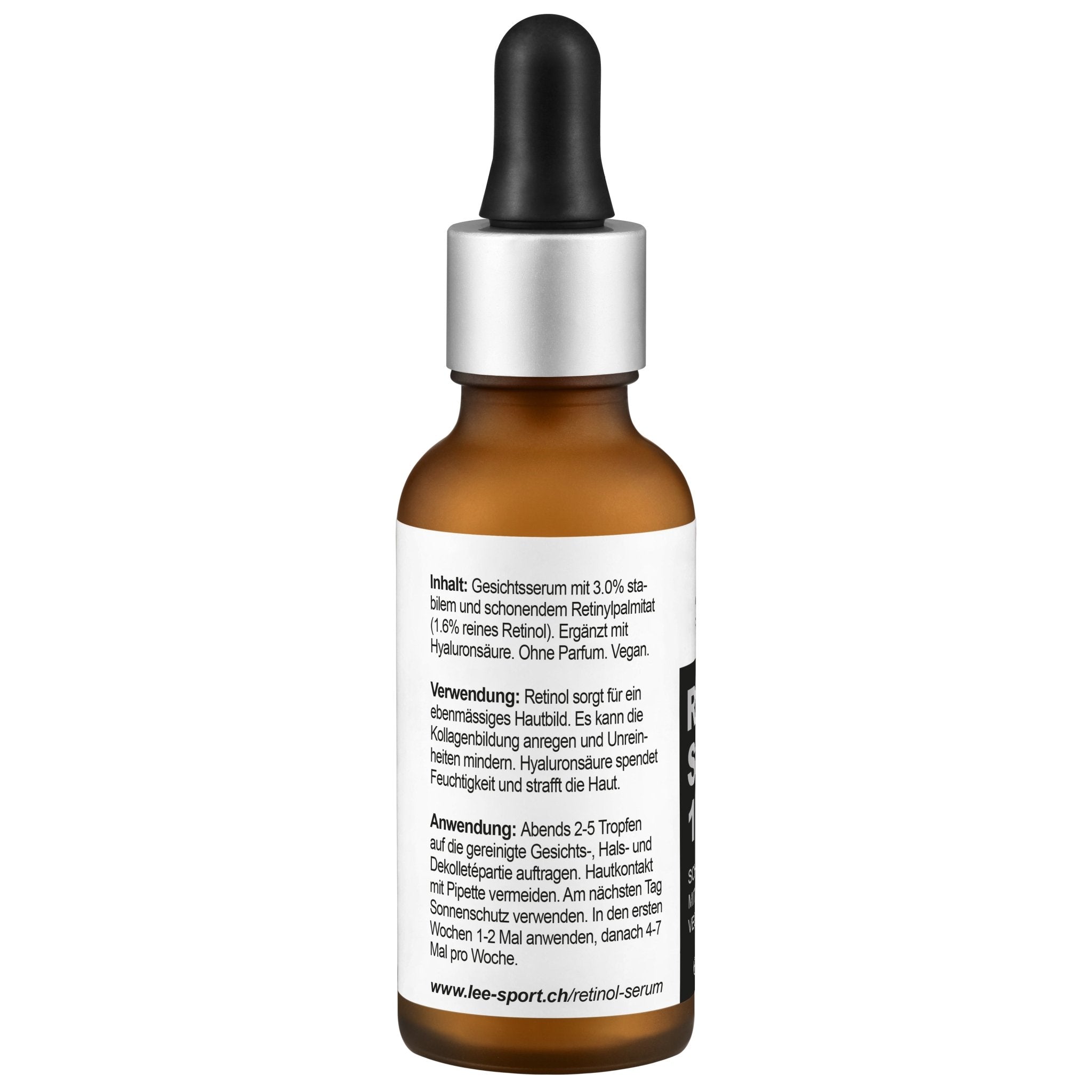 Retinol Serum 1.6%, Beschreibung