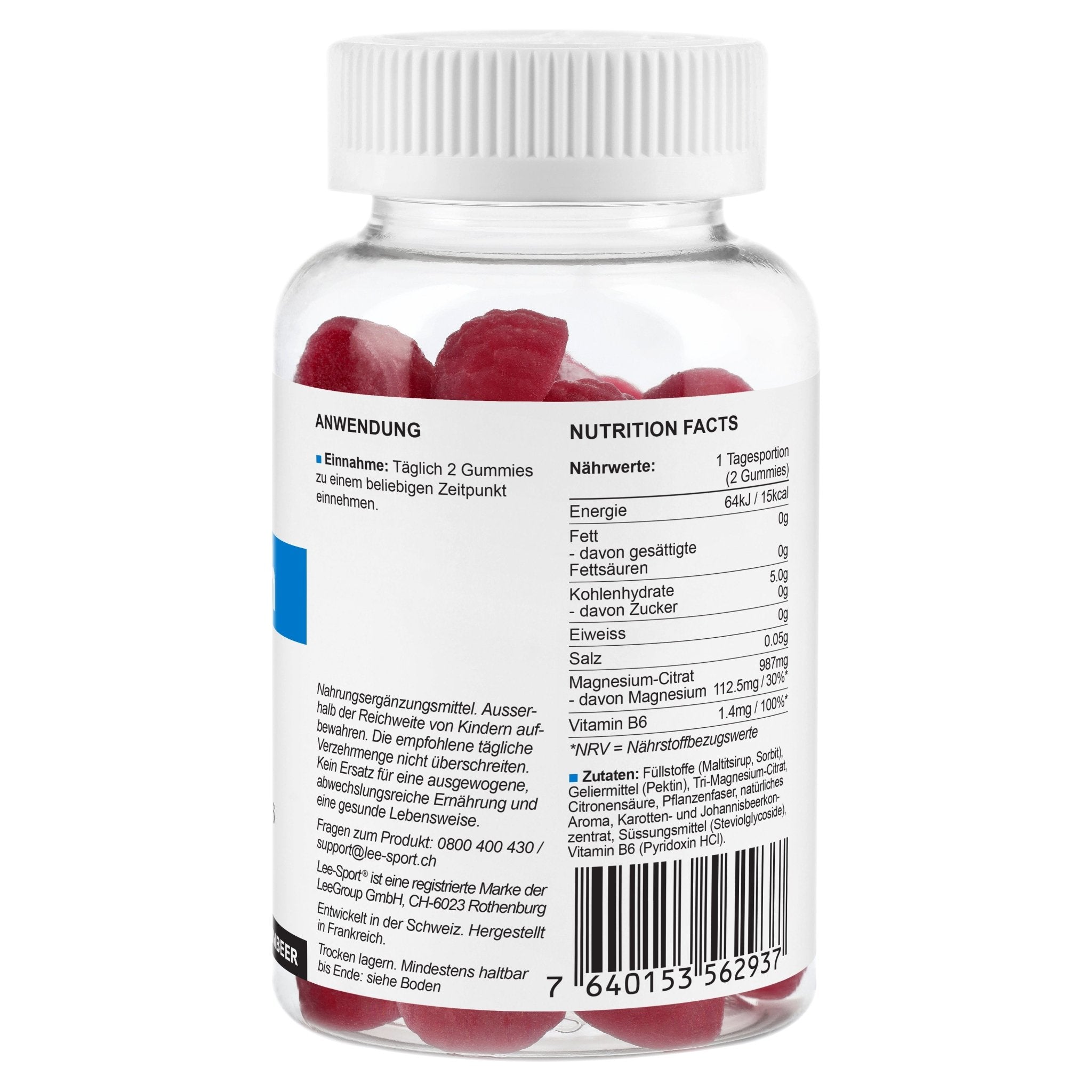 Magnesium Gummies, Nutrition Facts