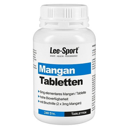 Mangan Tabletten