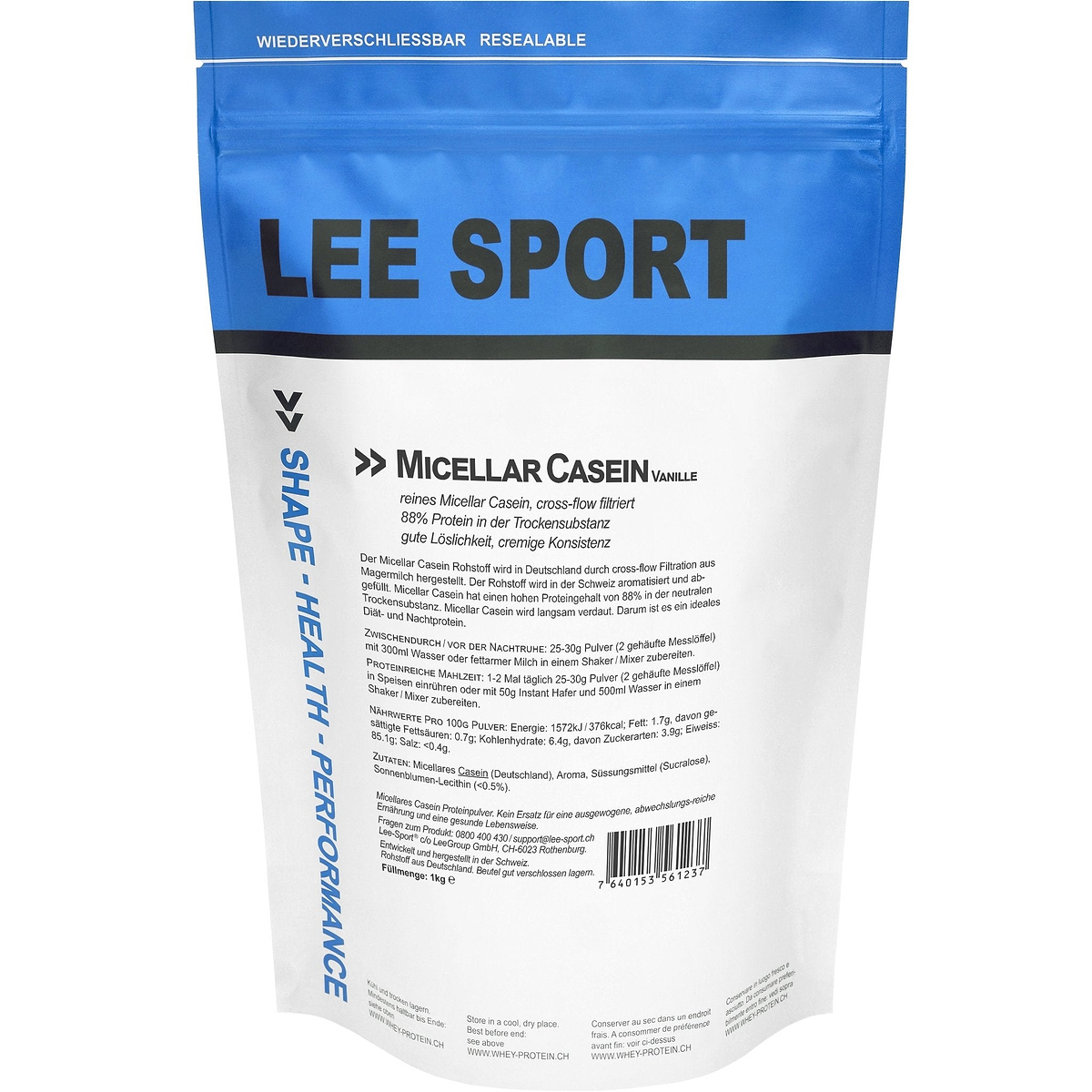 Micellar Casein Vanille
