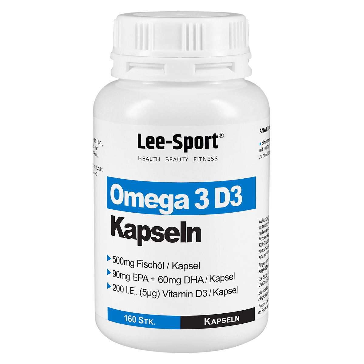 Lee-Sport Omega 3 D3 Kapseln