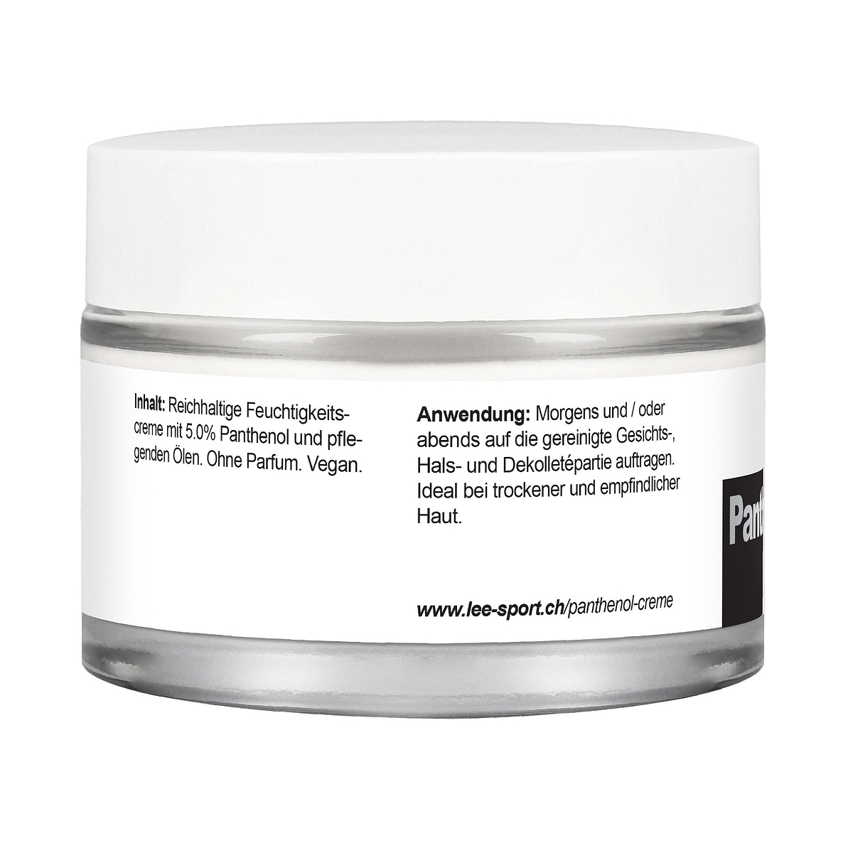 Panthenol Creme 5.0%, Beschreibung