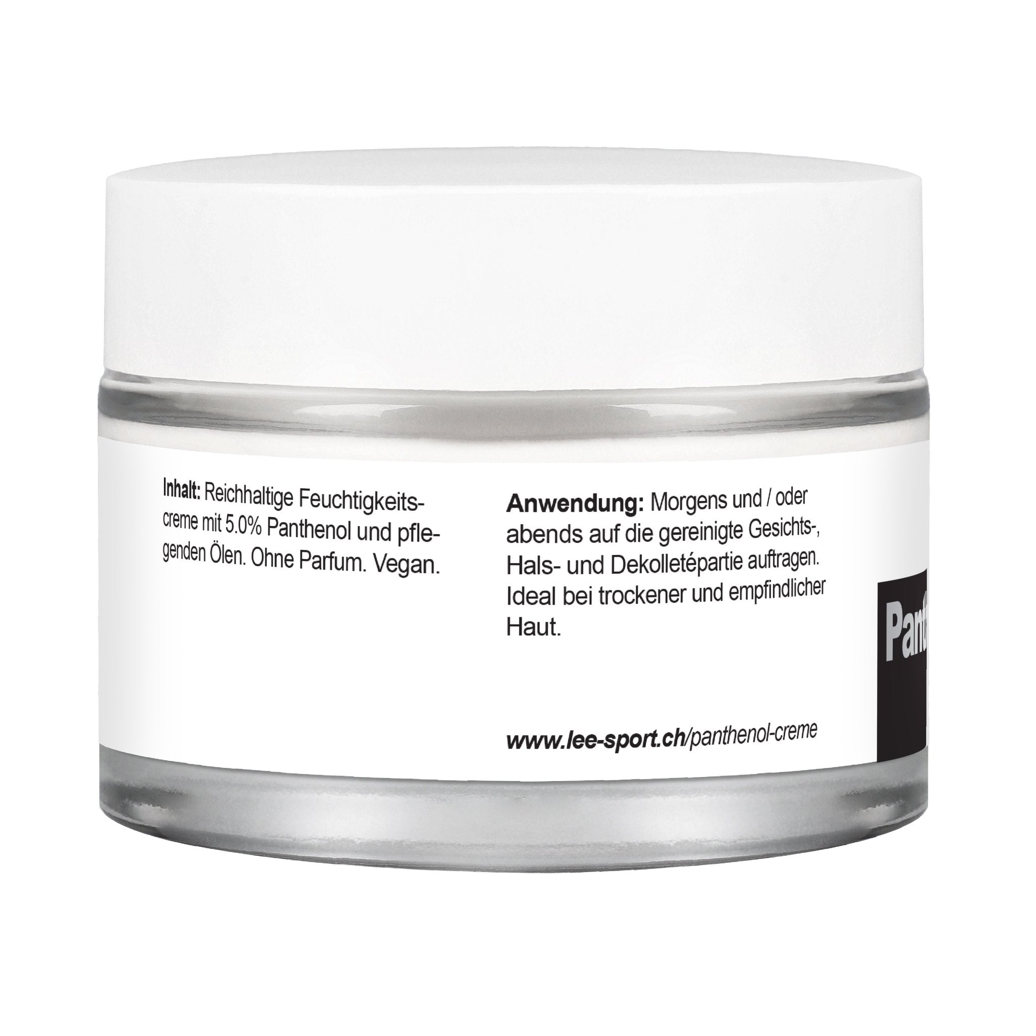 Panthenol Creme 5.0%, Beschreibung