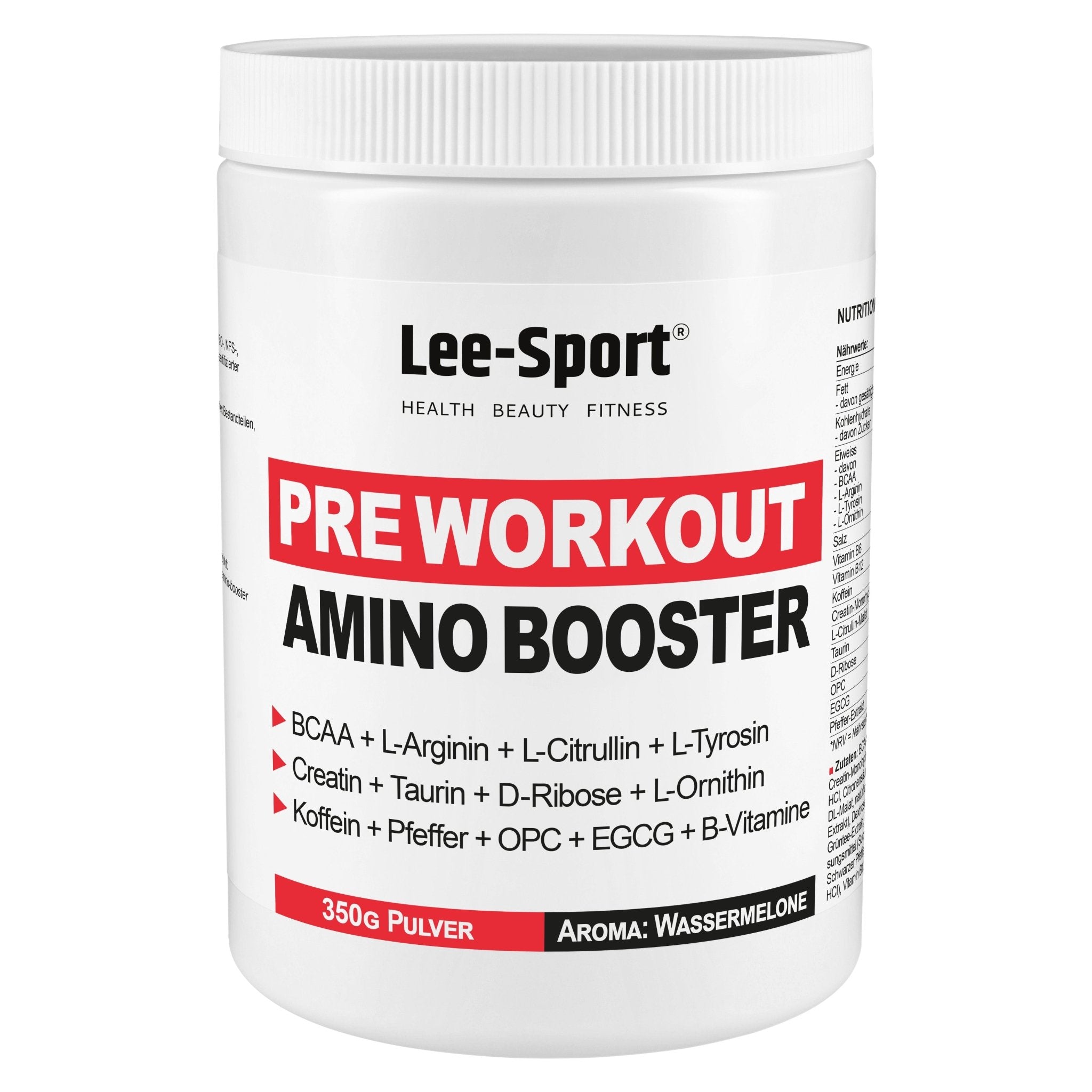 Pre Workout Amino Booster Wassermelone