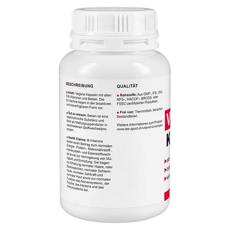 Vitamin B Komplex, Beschreibung