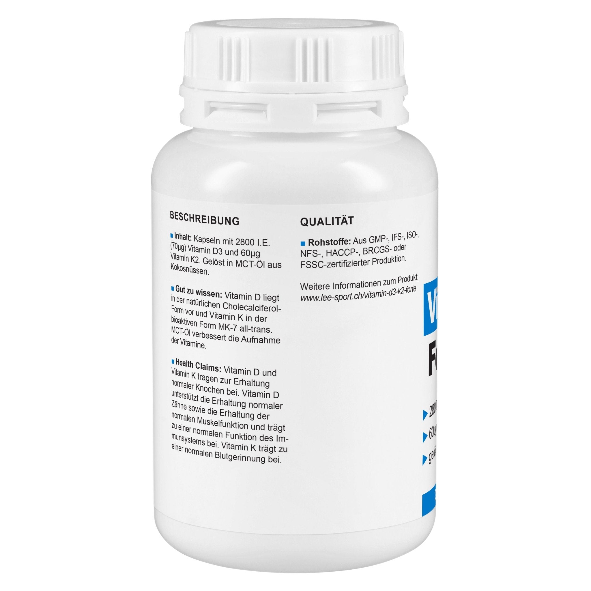 Vitamin D3 K2 Forte, Beschreibung