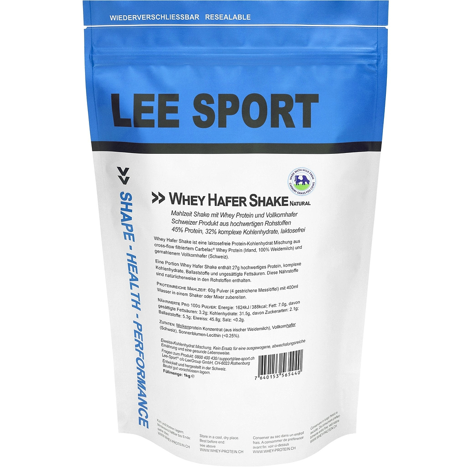 Whey Hafer Shake Natural