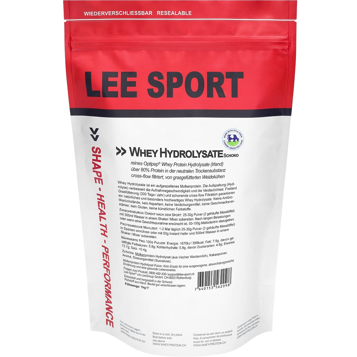 Whey Hydrolysate Schoko