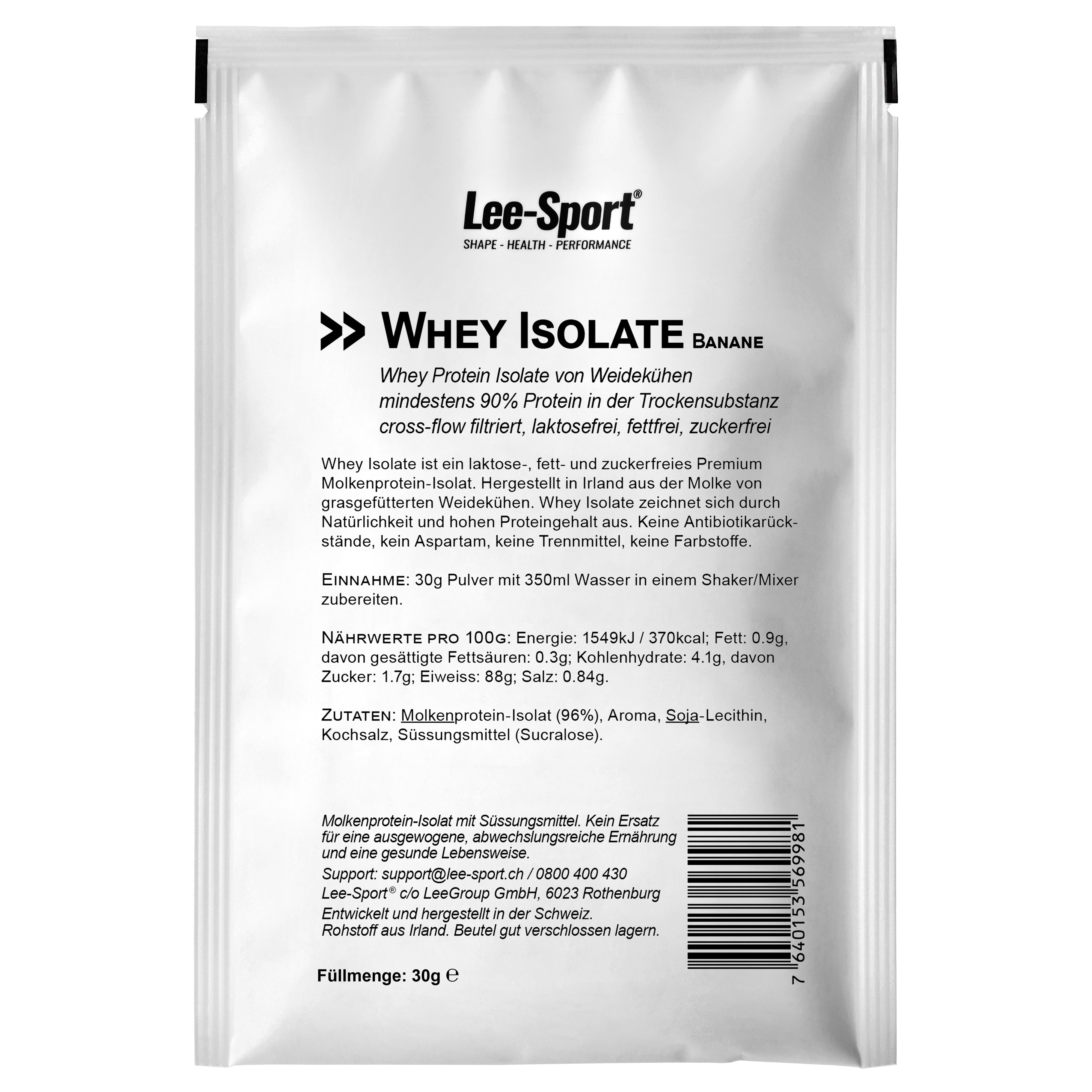 Whey Isolate Banane Probe