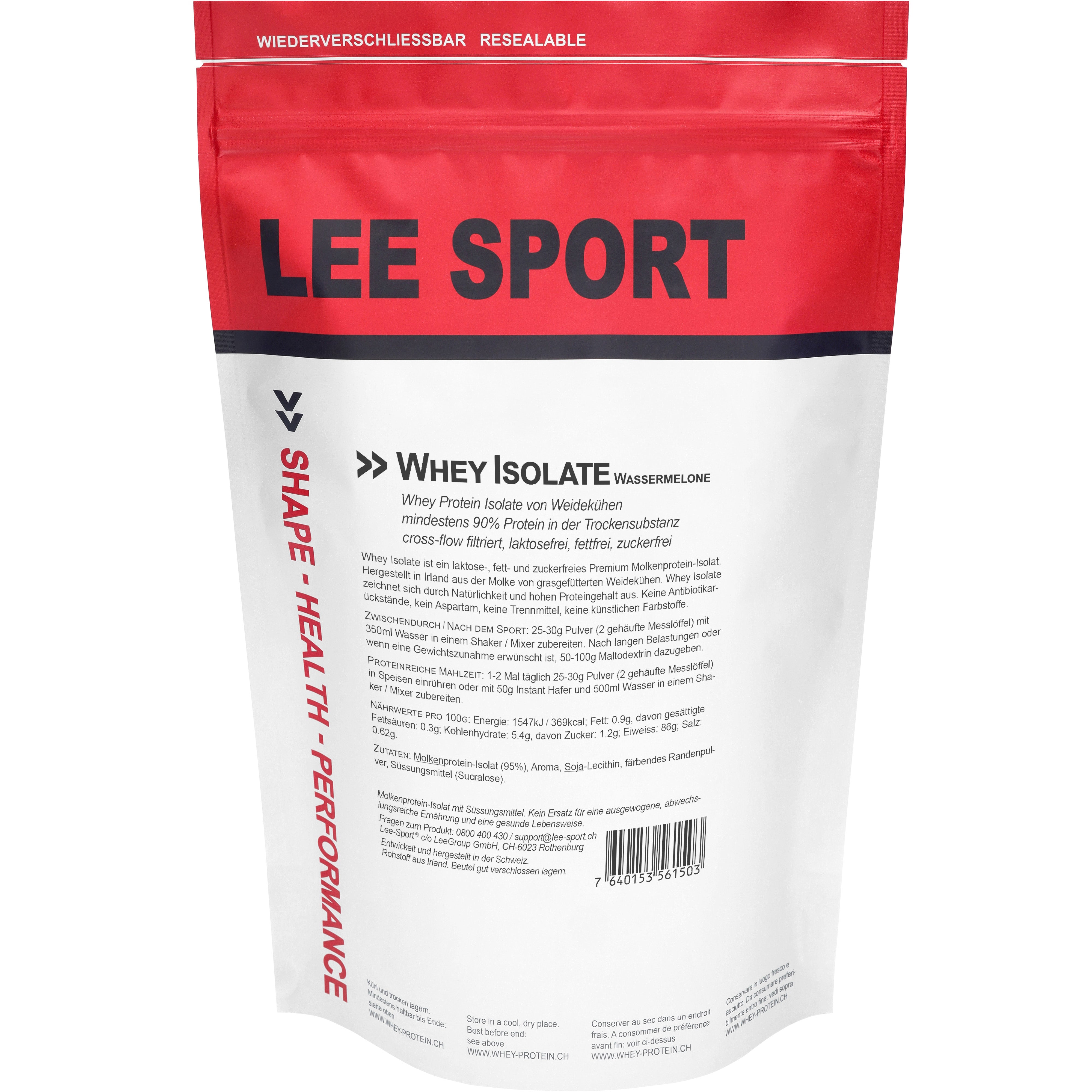 Whey Isolate Wassermelone