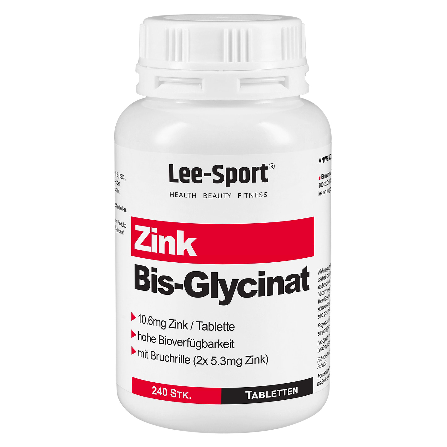 Zink Ripple Zink Bis-Glycinat Tabletten günstig kaufen! | Lee-Sport®