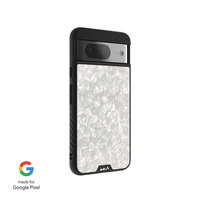 Silver Pearl Protective Phone Case - Limitless