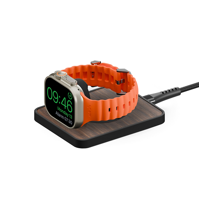 Walnut Wireless Apple Watch® Charger