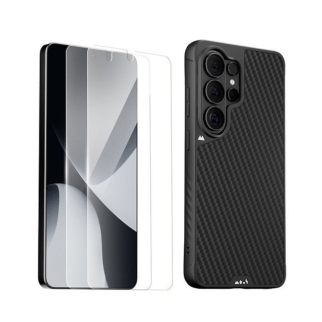 Aramidfaser Schutzhülle und Displayschutz - Samsung Essentials Kit
