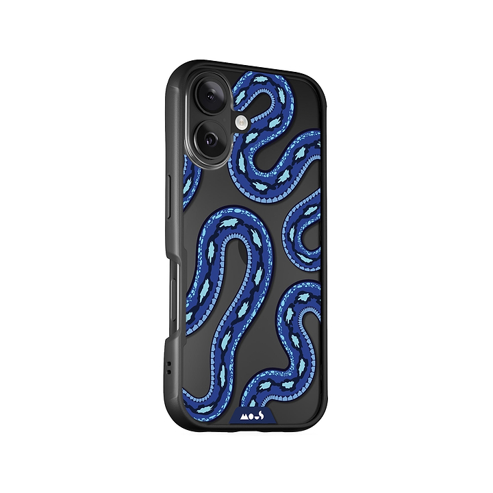 Blue Viper Protective Phone Case - Serpent