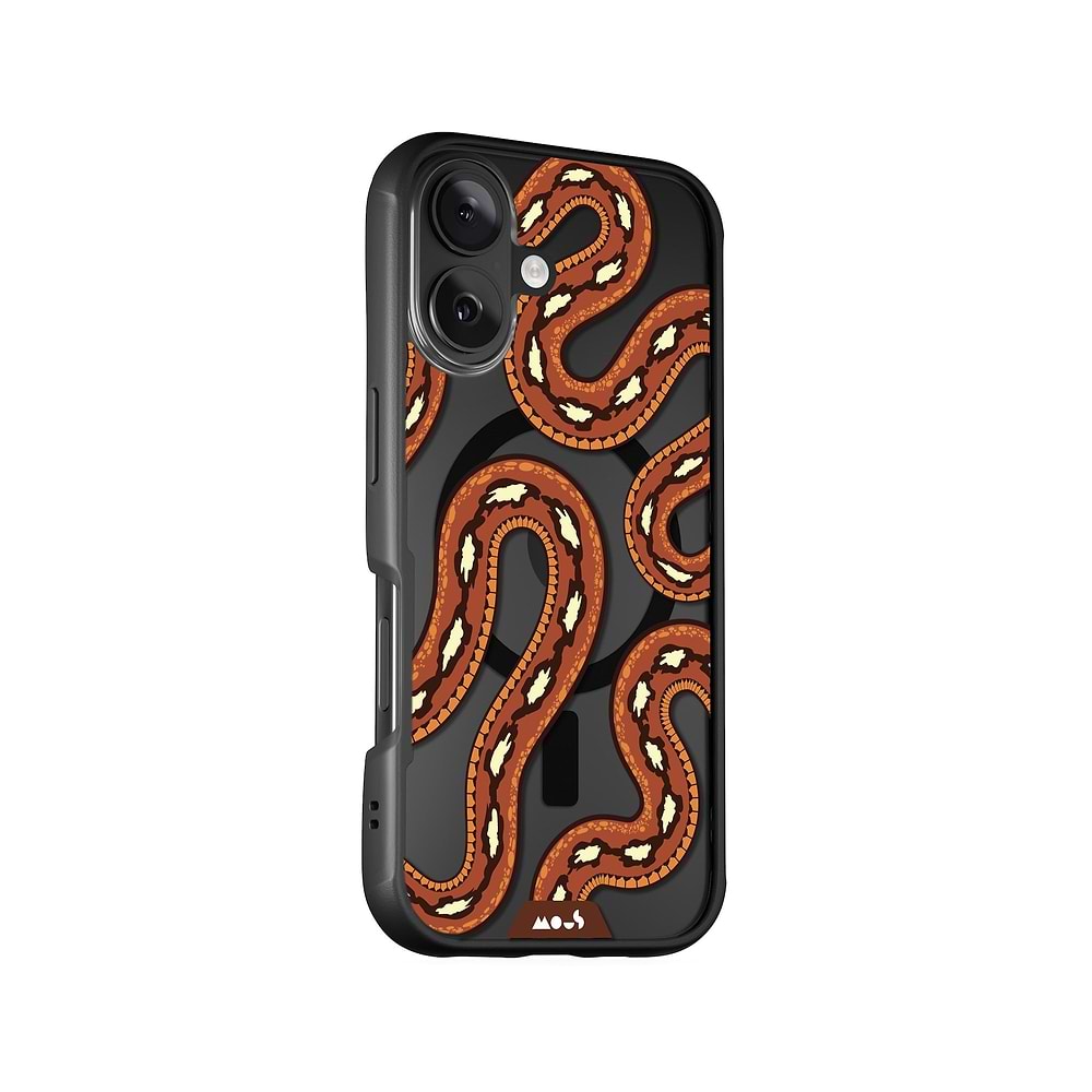 Scarlet Kingsnake Protective Phone Case - Serpent MagSafe