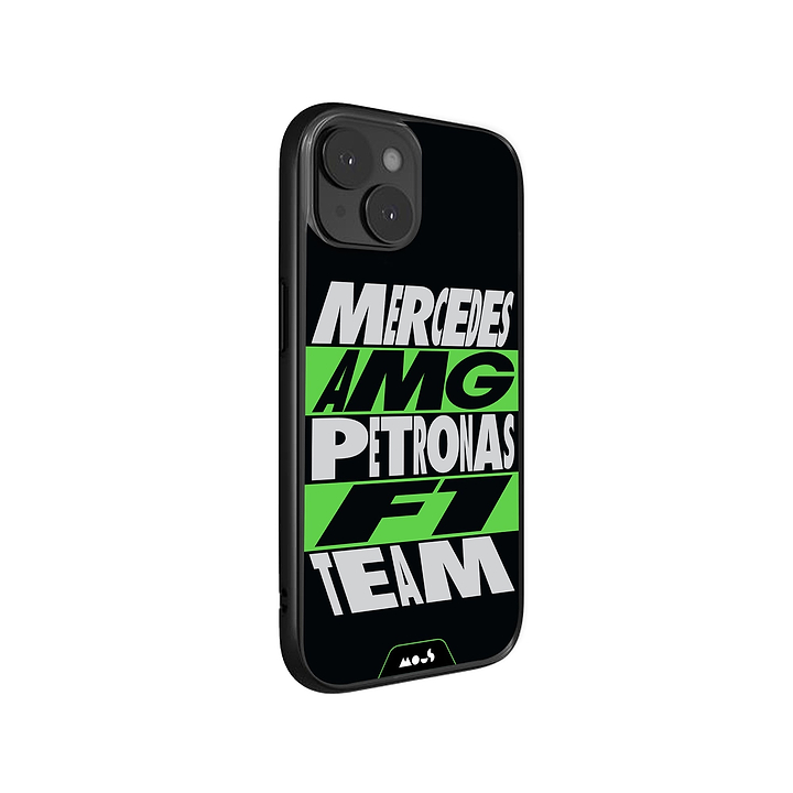 Grid Shadow Protective Phone Case - Mercedes-AMG PETRONAS F1 Team MagSafe