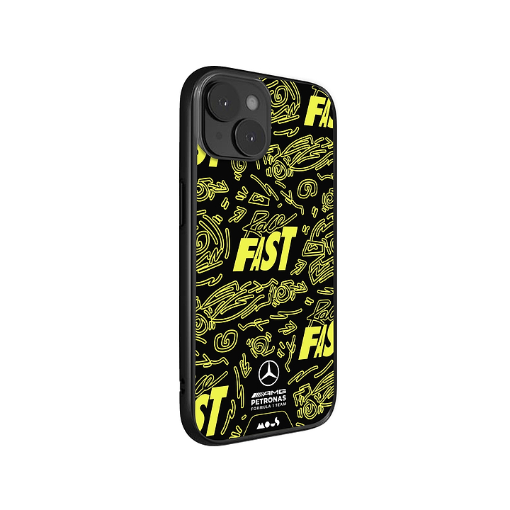 Race Day Lightning Protective Phone Case - Mercedes-AMG PETRONAS F1 Team MagSafe