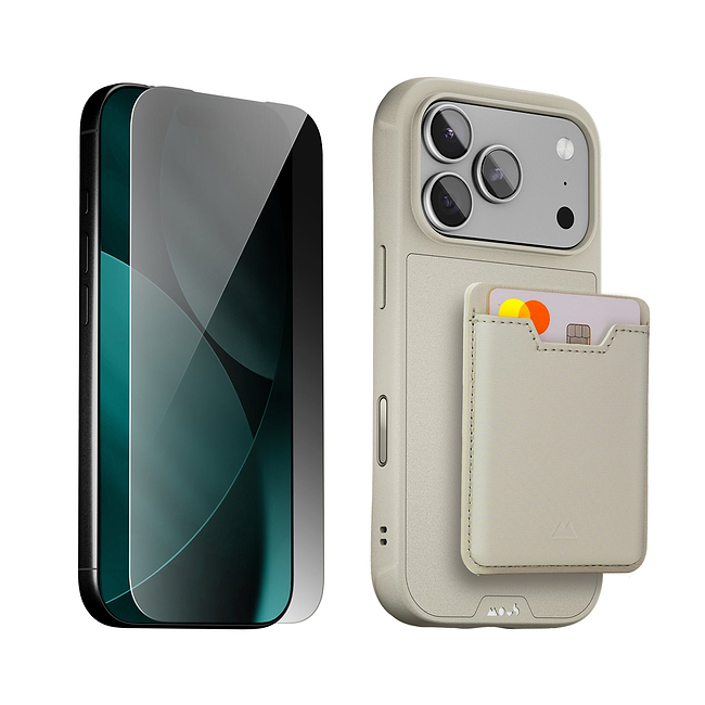 Stone Schutzhülle, Displayschutz und Card Wallet - Apple Starter Kit