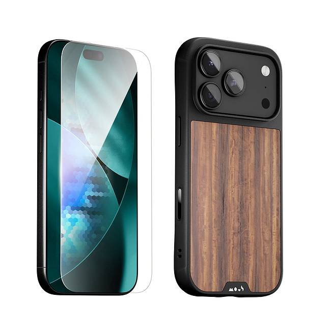 Walnut Schutzhülle und Displayschutz - Apple Essentials Kit