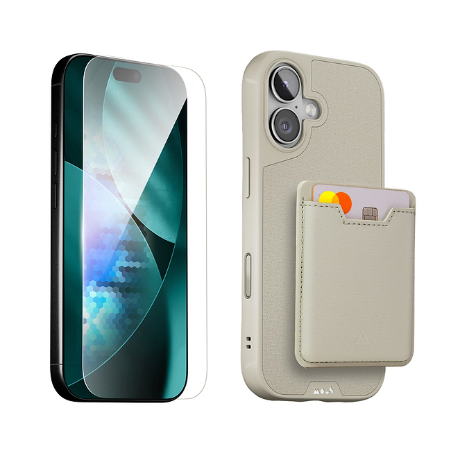Stone Schutzhülle, Displayschutz und Card Wallet - Apple Starter Kit