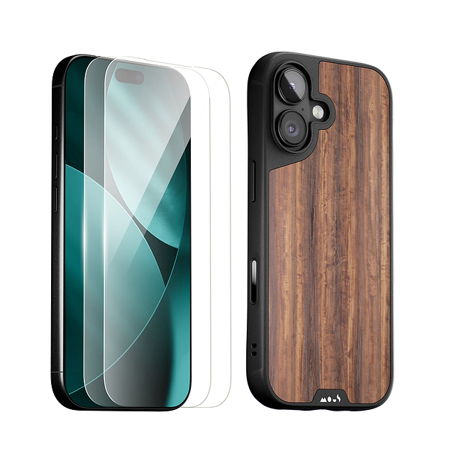 Walnut Schutzhülle und Displayschutz - Apple Essentials Kit