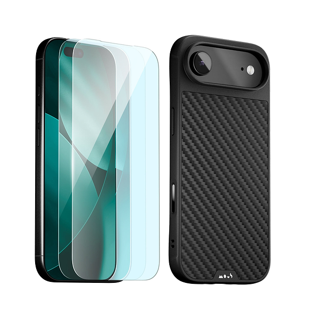 Aramidfaser Schutzhülle und Displayschutz - Apple Essentials Kit